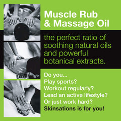 Skinsations cooling peppermint sensation evokes refreshing post-workout relief
