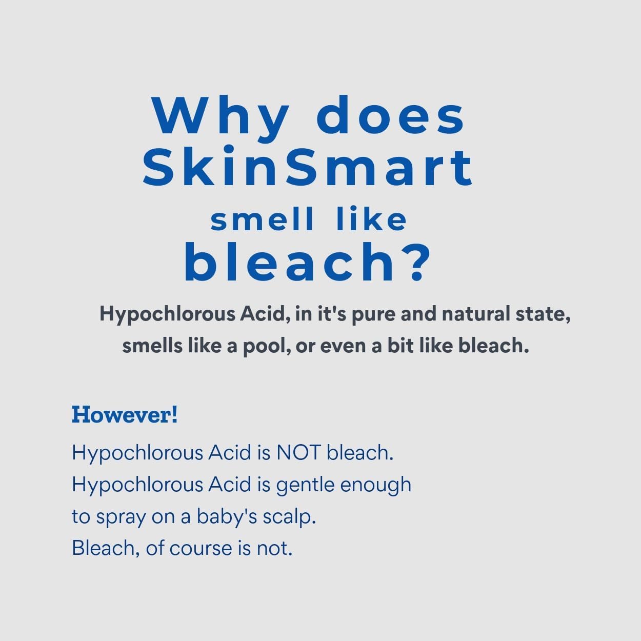SkinSmart spray bottle mist showing precise, gentle application on skin