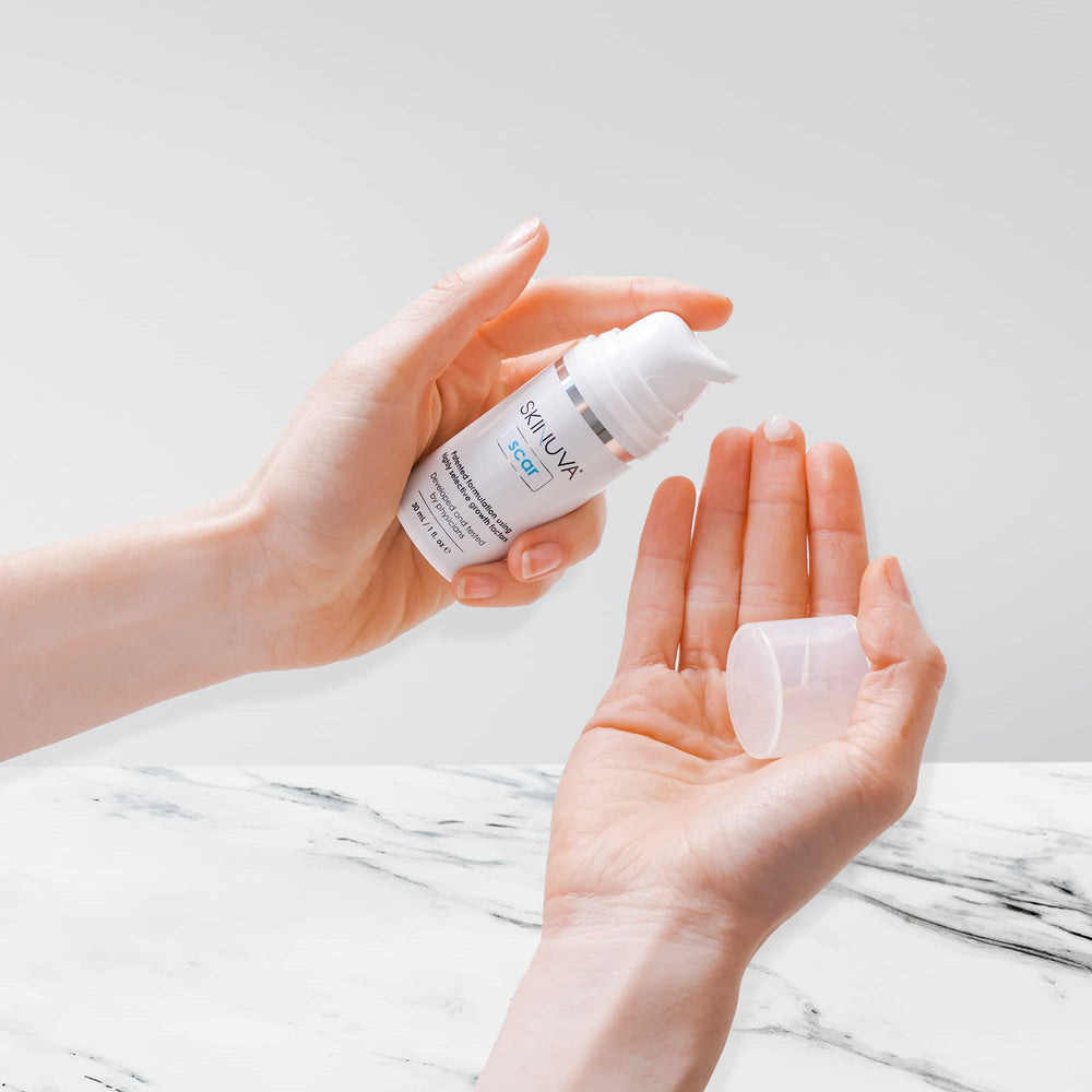 Skinuva twice-daily application reminder for scar care