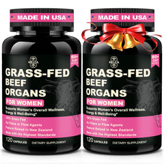 SKLIA Beef Organs packaging shows premium women’s wellness blend for daily use