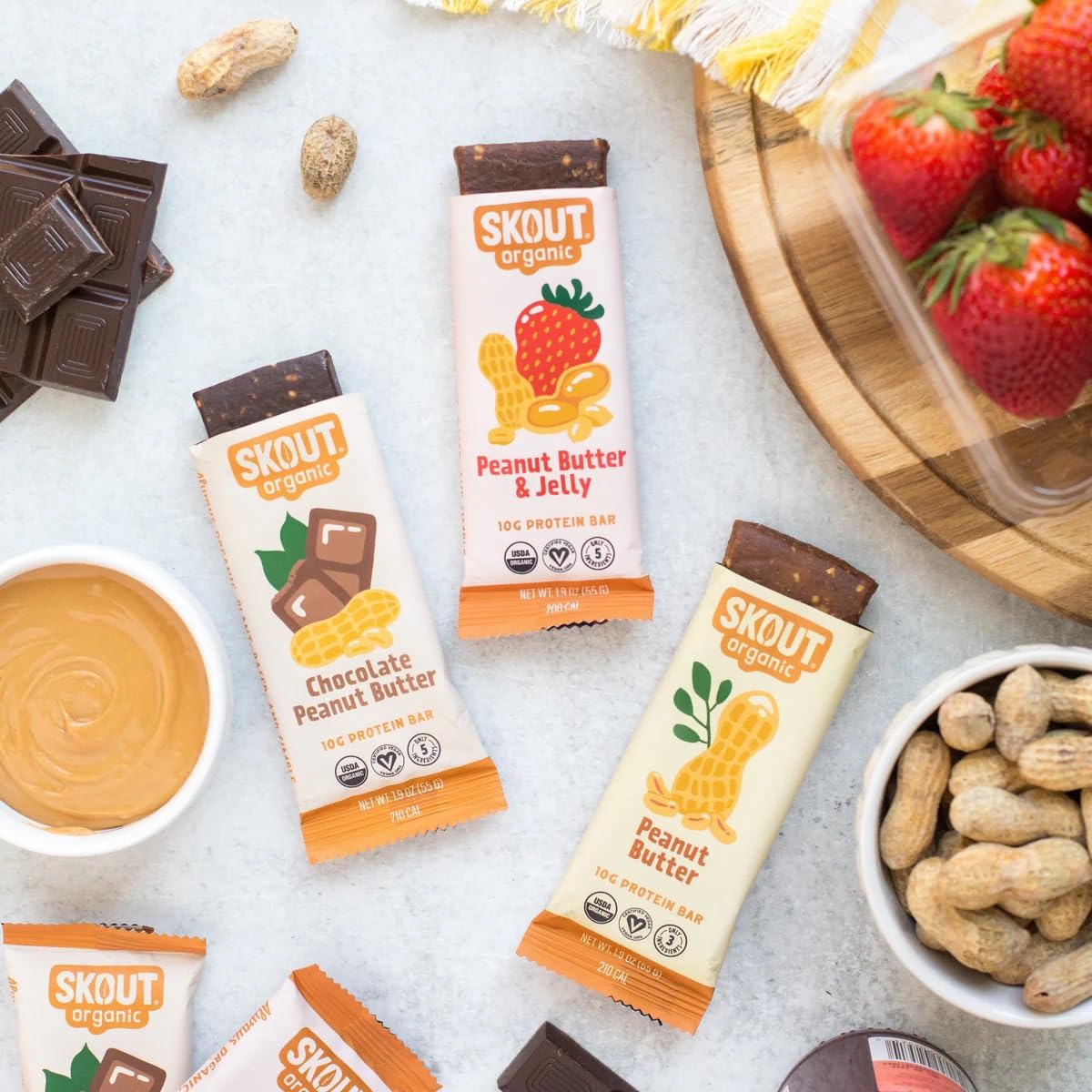 Skout dairy free and soy free bar for allergy friendly snacking