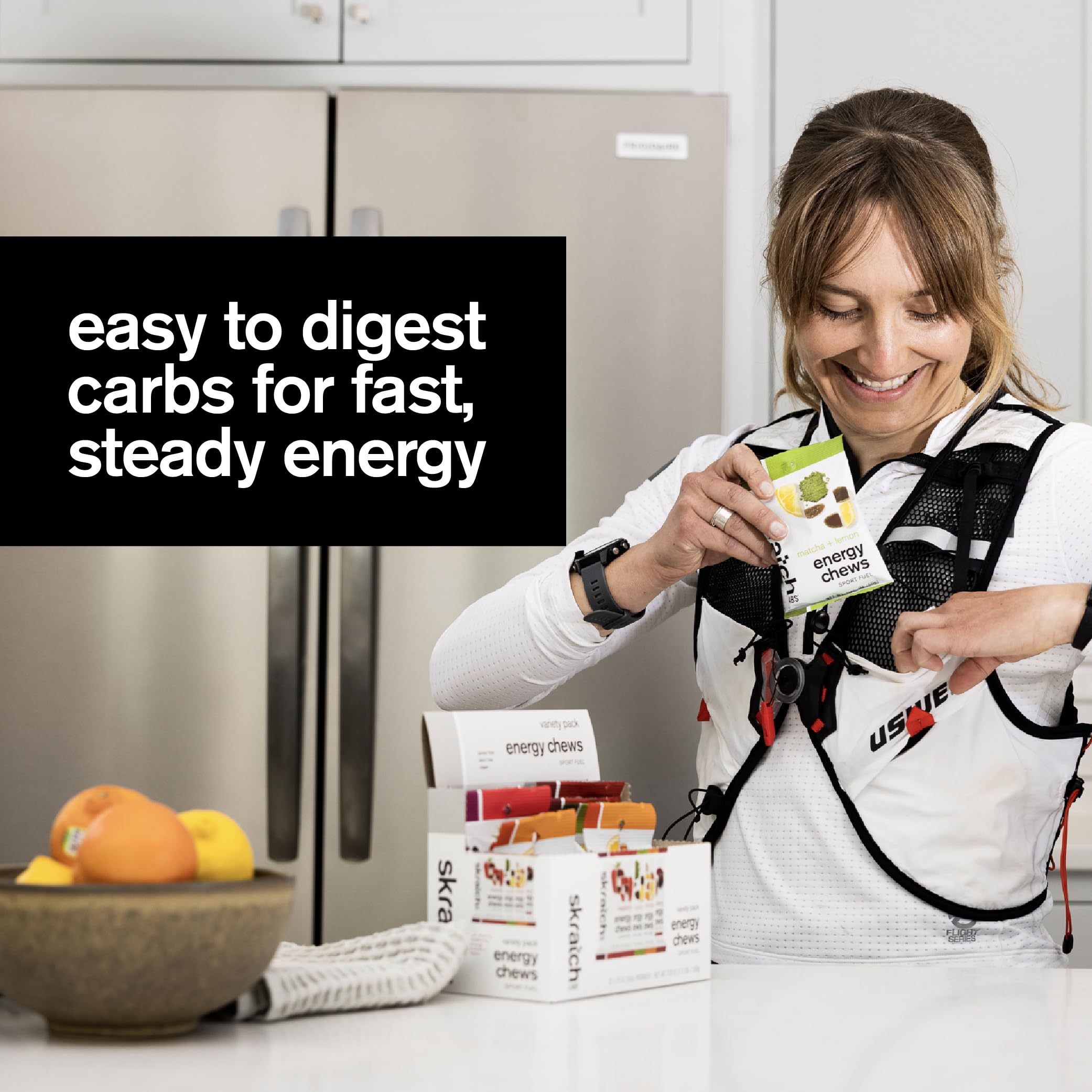 Skratch Labs Energy Chews contain no artificial sweeteners or colors.