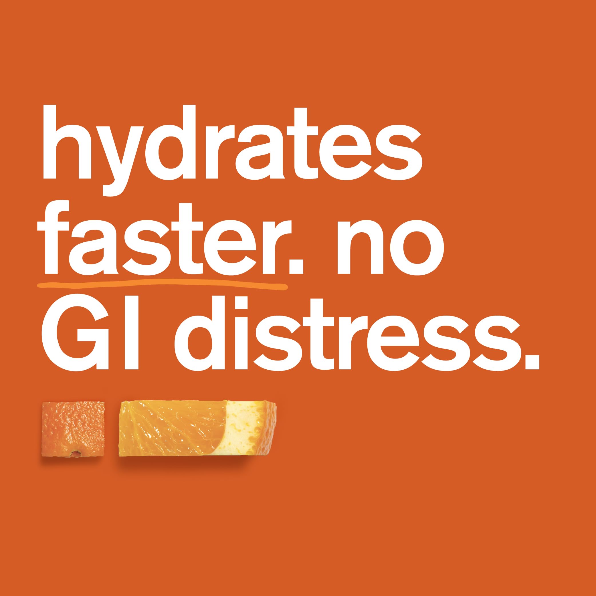 Skratch Labs Hydration Orange powder ingredients label highlights non-GMO and vegan.