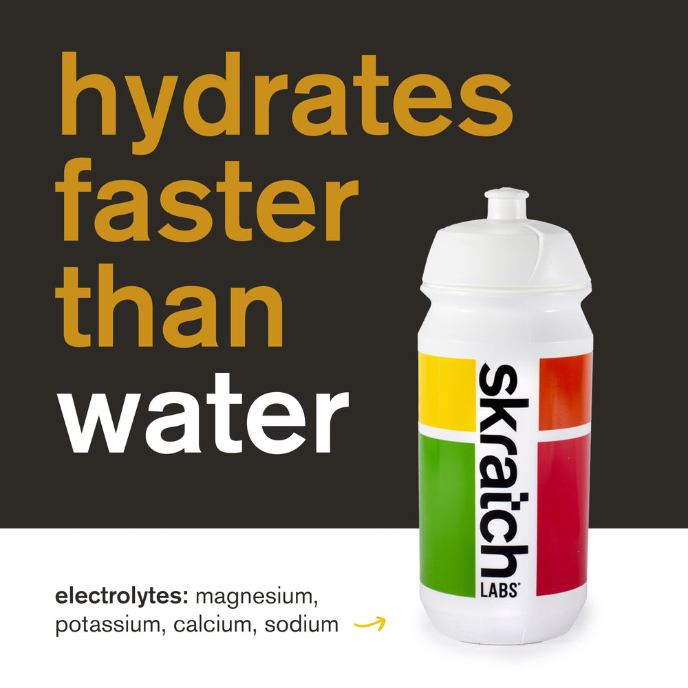 Skratch Labs Hydration Powder non-GMO vegan label on packaging