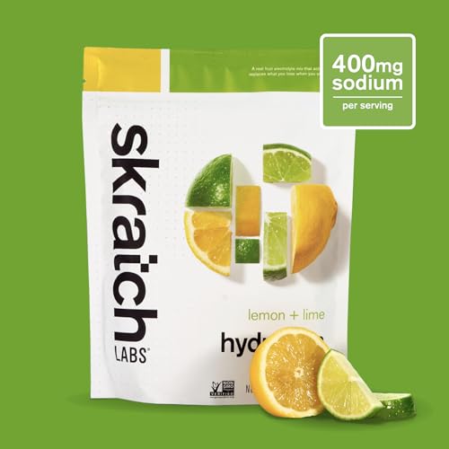 Skratch Labs Hydration Powder scoop closeup for easy measurement