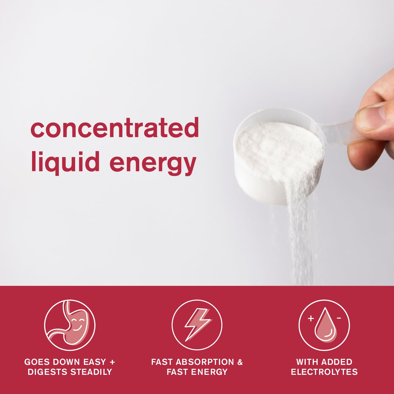 Real raspberries flavoring Skratch Labs powder close-up