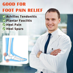 Skyfoot heel cushions with a smooth top cover reduce friction for comfortable steps.