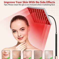 Skylaxy panel with reflecting cups concentrates light for targeted therapy sessions