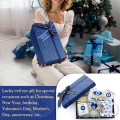 Skylety Evil Eye candle with lavender scent for relaxing evenings