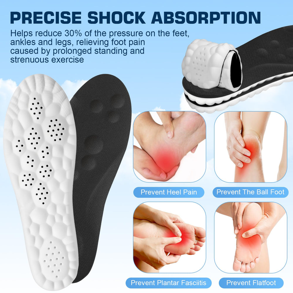 Skynuance trim-to-fit insoles adapt to your shoe size
