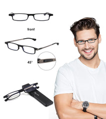 SKYOAK blue light blocking lenses reduce glare for screens and nighttime reading.