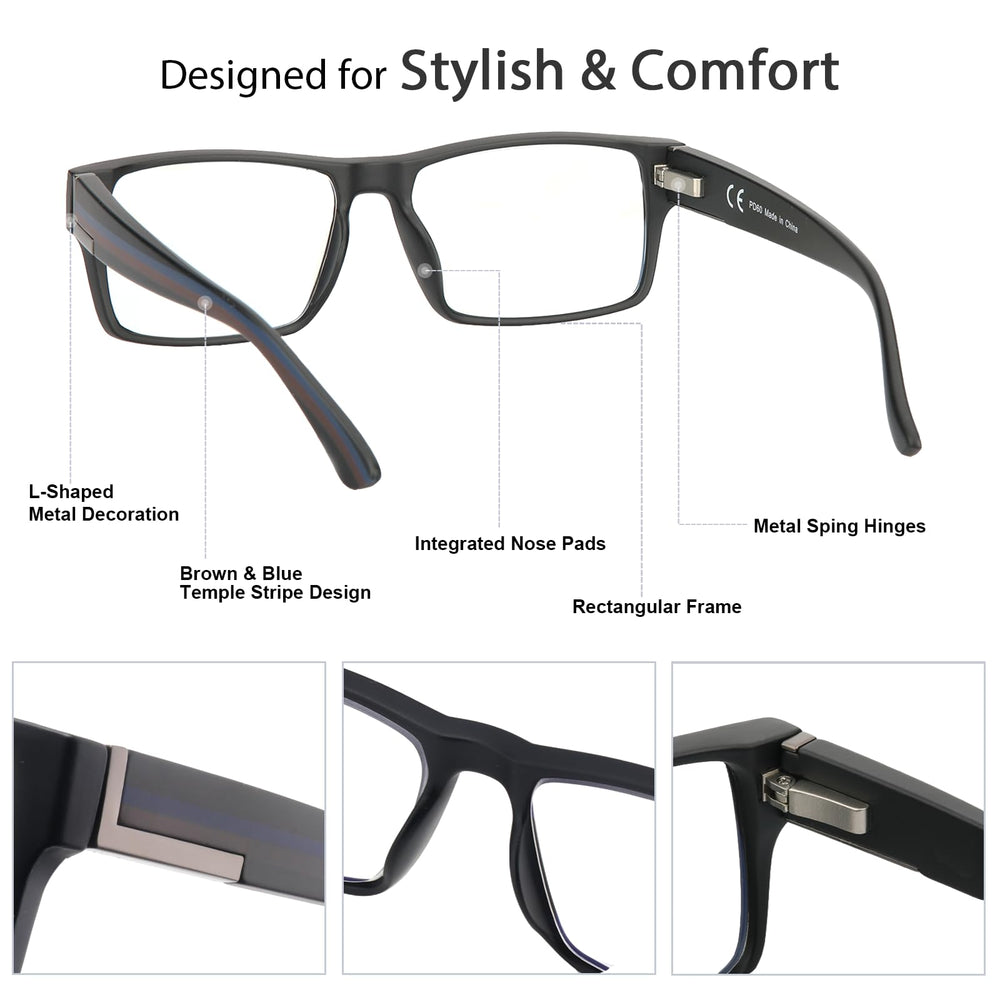 SKYOAK no-line multifocal lenses for computer and reading distances