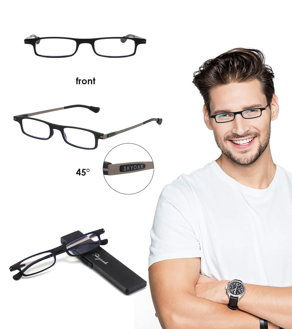 SKYOAK TR90 lightweight frame combines durability with featherweight comfort