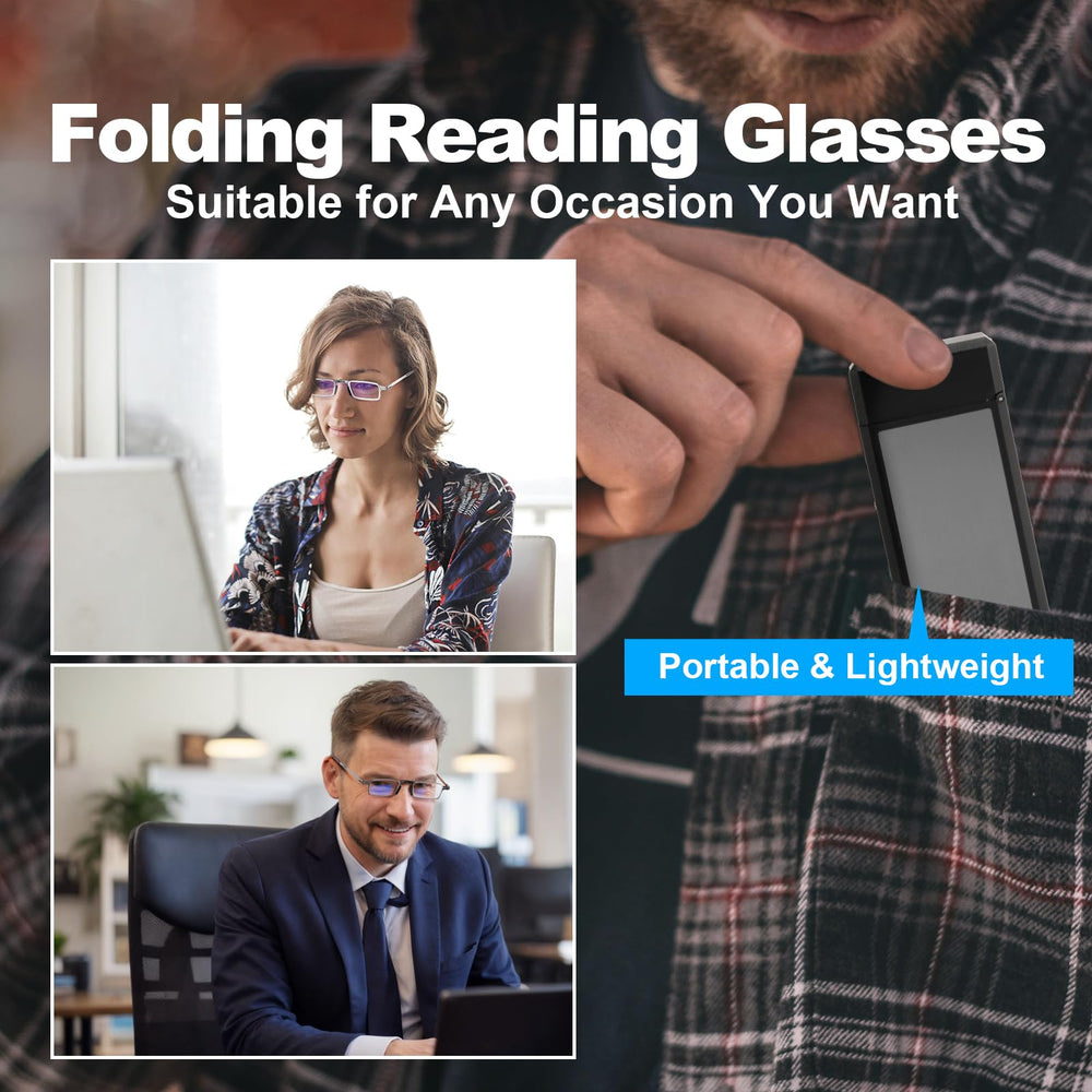 SKYOLUY blue-light blocking lenses reduce glare during screen use.