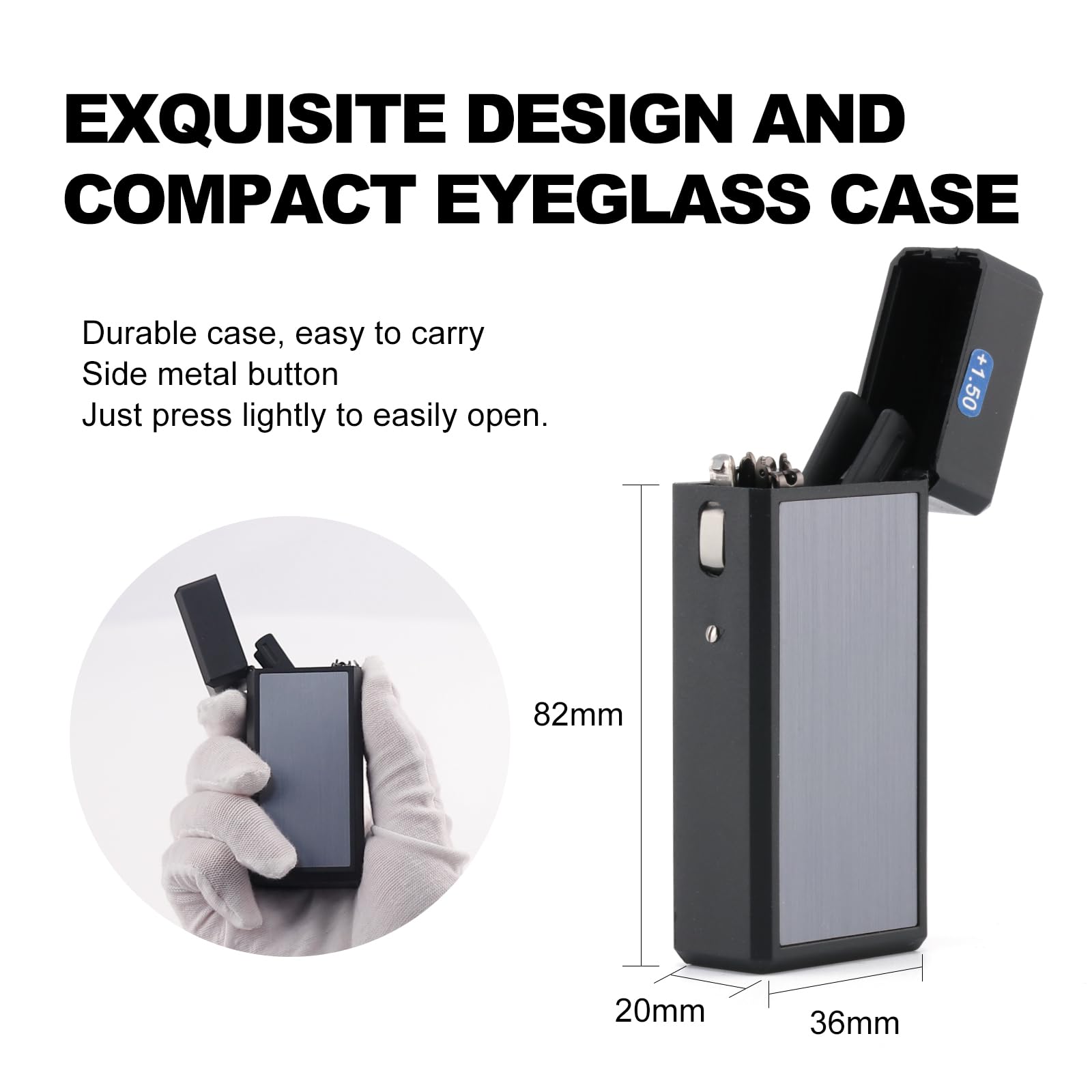 SKYOLUY compact case protects lenses on the go.