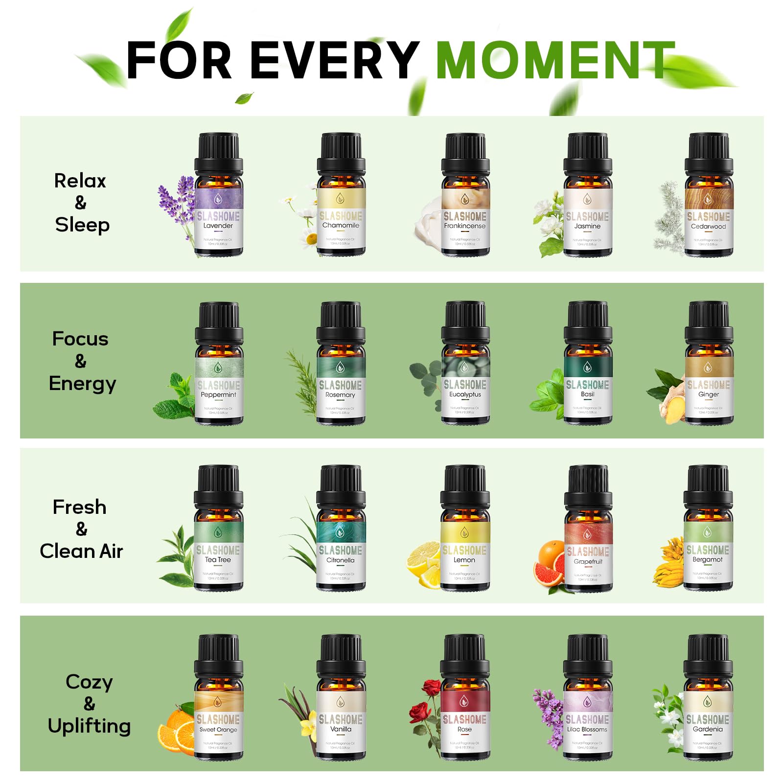 Slashome lavender diffuser oil bottle for relaxing evenings and tranquil bedrooms