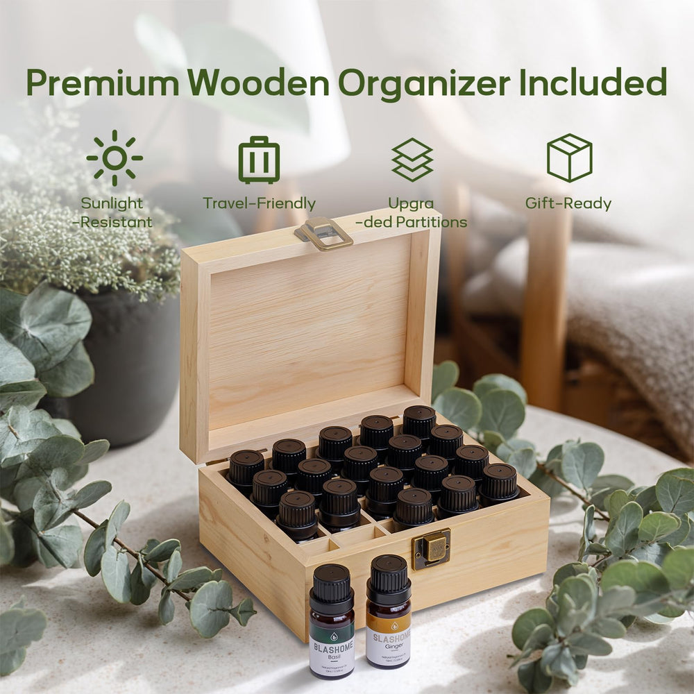 Slashome peppermint diffuser oil bottle for revitalizing focus and energy