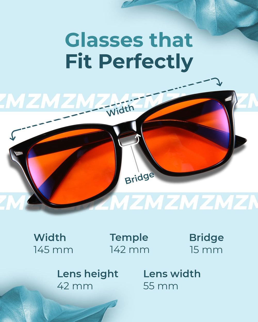 Closeup of Sleep ZM anti-reflective coating improving visual clarity.
