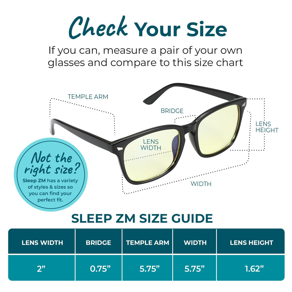 Sleep ZM yellow-lens glasses designed for gaming and office work