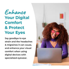 Sleep ZM lightweight TR90 frame for comfortable all-night wear