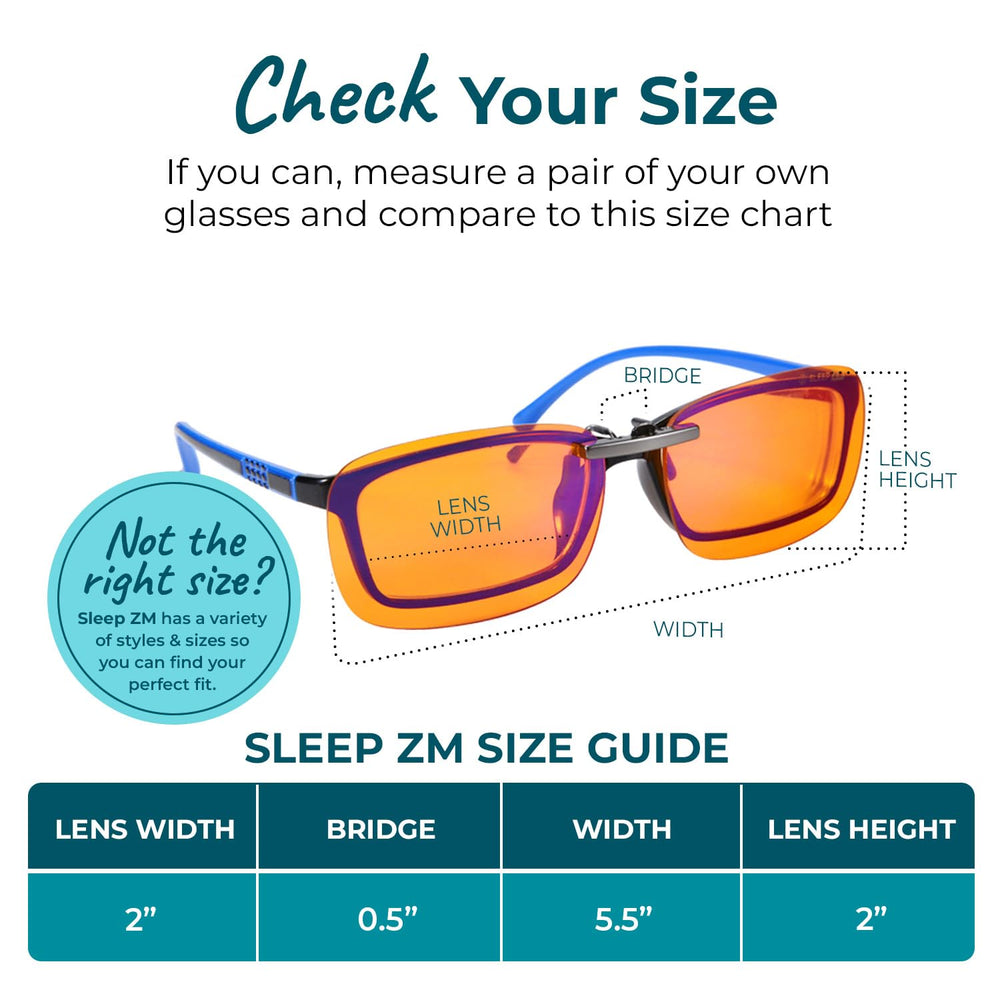Sleep ZM travel case protects your glasses on trips and night shifts.