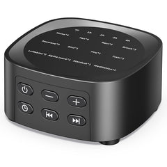 Sleepbox Sleep white noise machine compact size ideal for travel and bedside use