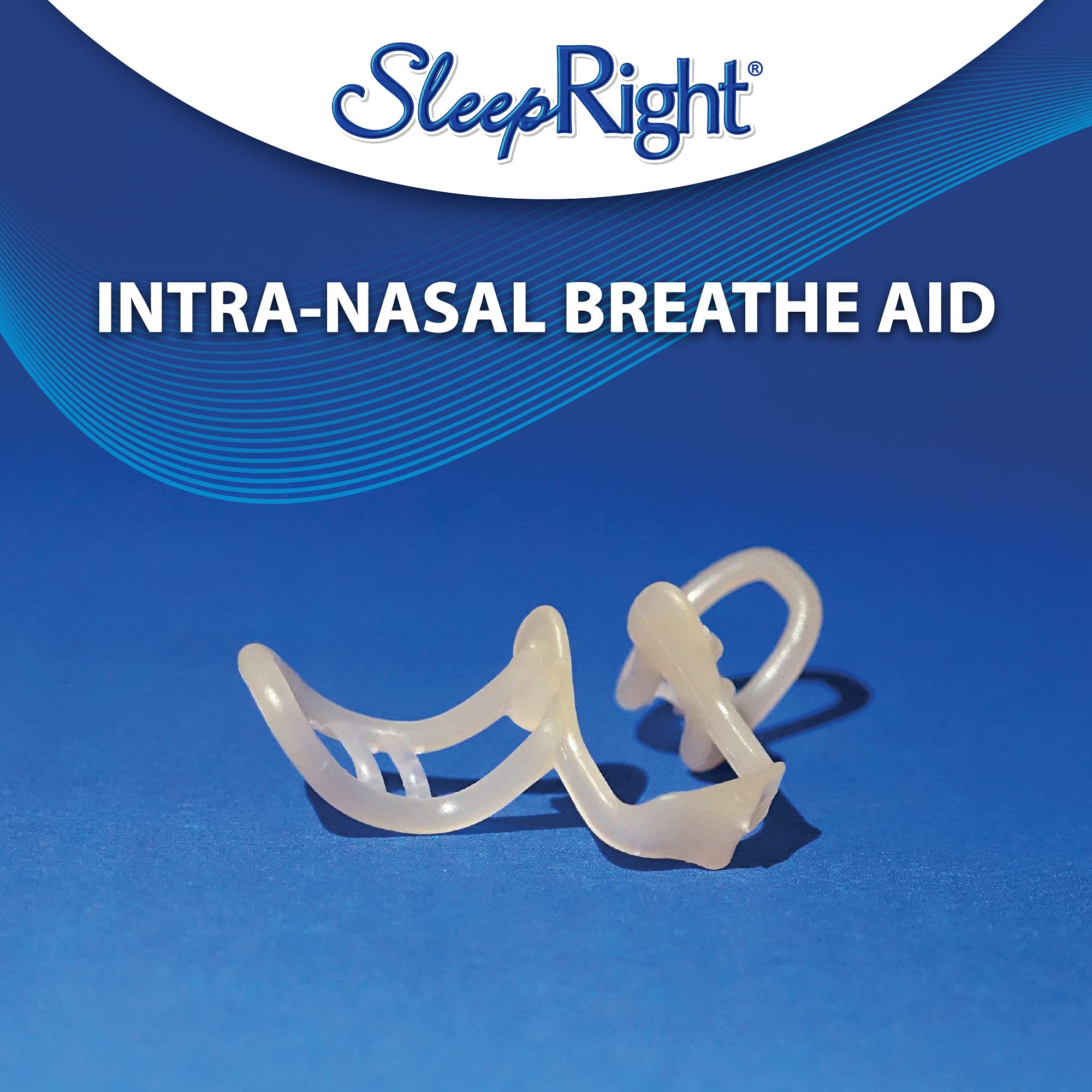 SleepRight Breathe Aid increases airflow up to 58 percent for clearer sleep.
