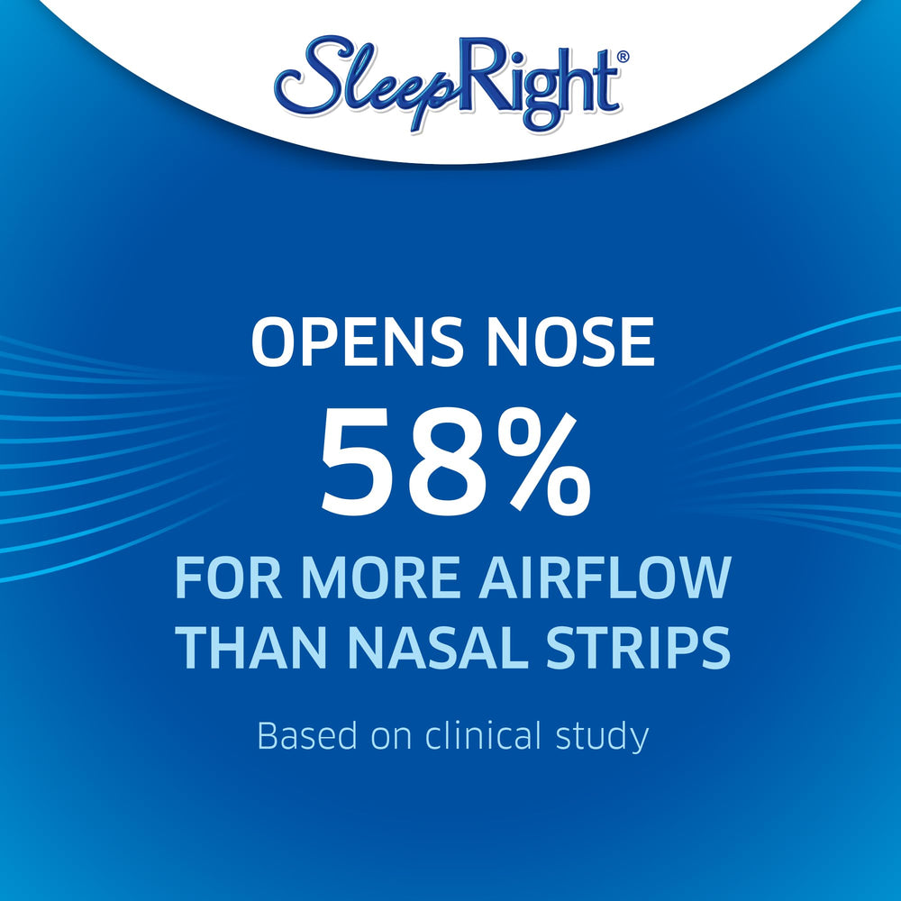 SleepRight Breathe Aid is easy to clean and stores in its case.
