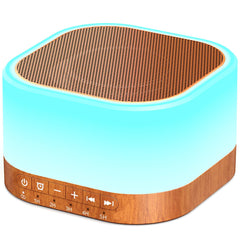 SleeZOO sound machine displaying 25 soothing sounds for peaceful nights