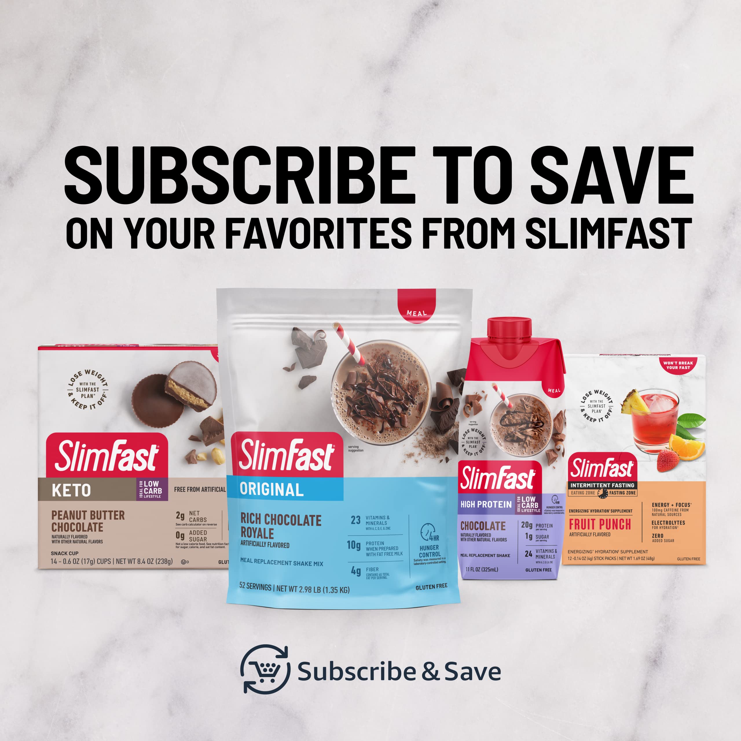 Serving idea: SlimFast Keto Fat Bomb Cup beside a cup of coffee for pairing.