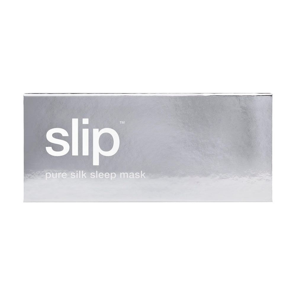 Close-up of Slip Silk Sleep Mask showing 22 momme luxury silk texture