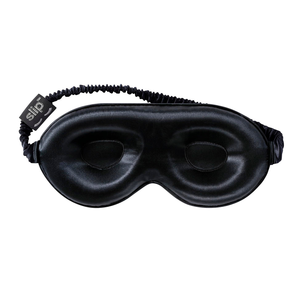 Slip Contour Sleep Mask features 22 momme silk for smooth skin and hair care.