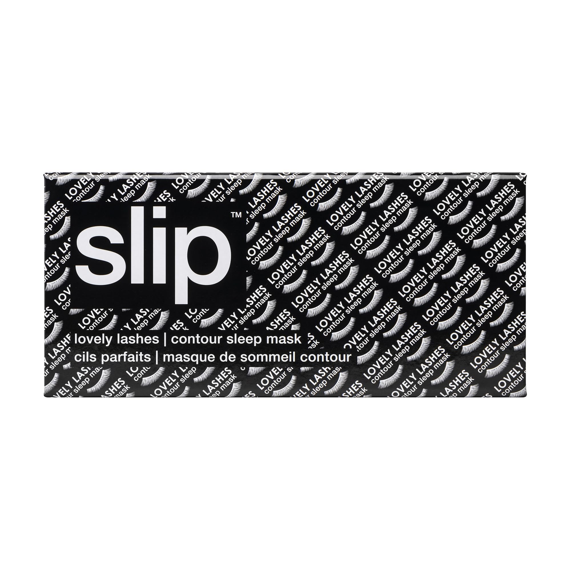 Slip Contour Sleep Mask adjustable strap ensures secure, comfortable wear.