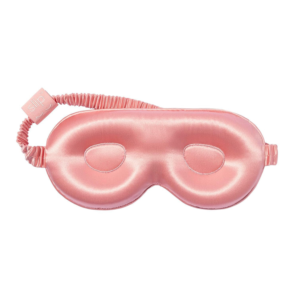 Slip Rose Contour Sleep Mask silk fabric to minimize friction.