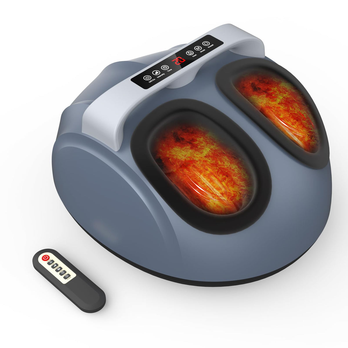 SLOTHMORE Shiatsu Foot Massager front view showing kneading action for foot comfort
