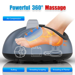 SLOTHMORE Shiatsu Foot Massager heat feature providing warm relaxation