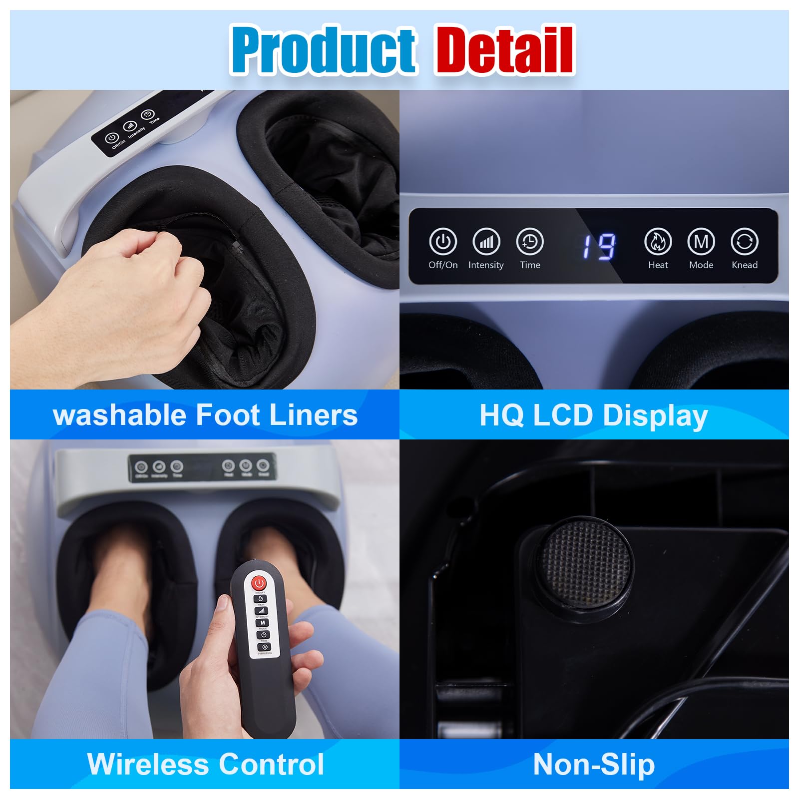 SLOTHMORE Shiatsu Foot Massager warranty and support information