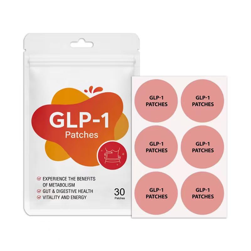 Slrvio GLP-1 Patch on skin for easy daily application and discreet wellness support.