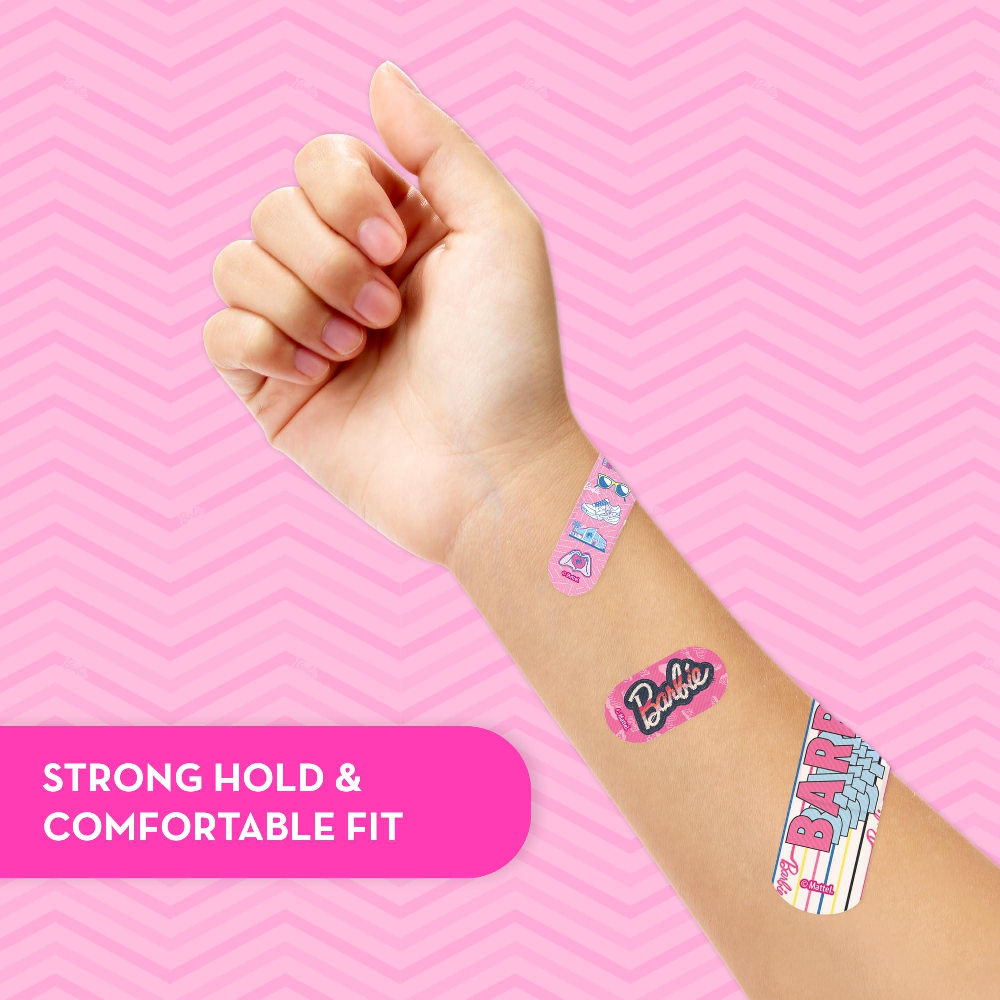 Smart Care kid-friendly first-aid kit opens easy access for caregivers.