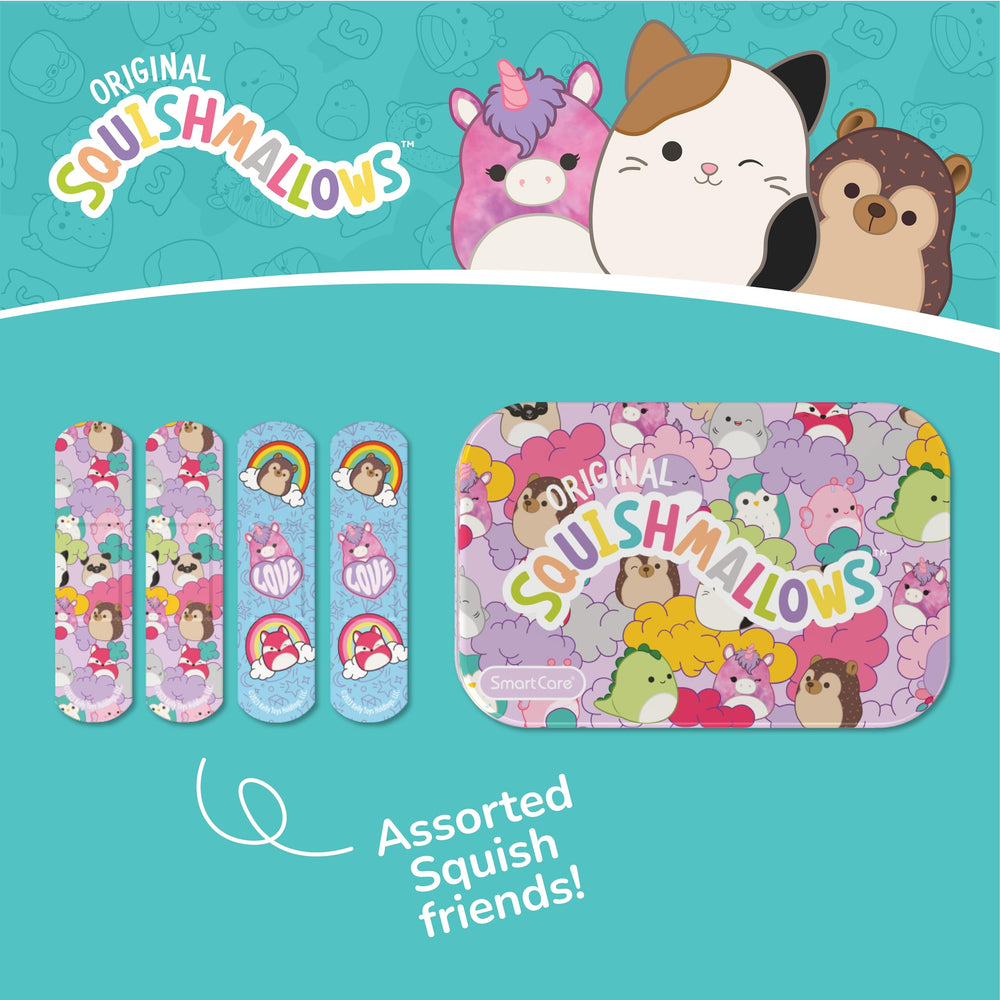 Smart Care Squishmallow: gasa sin latex para curas suaves.