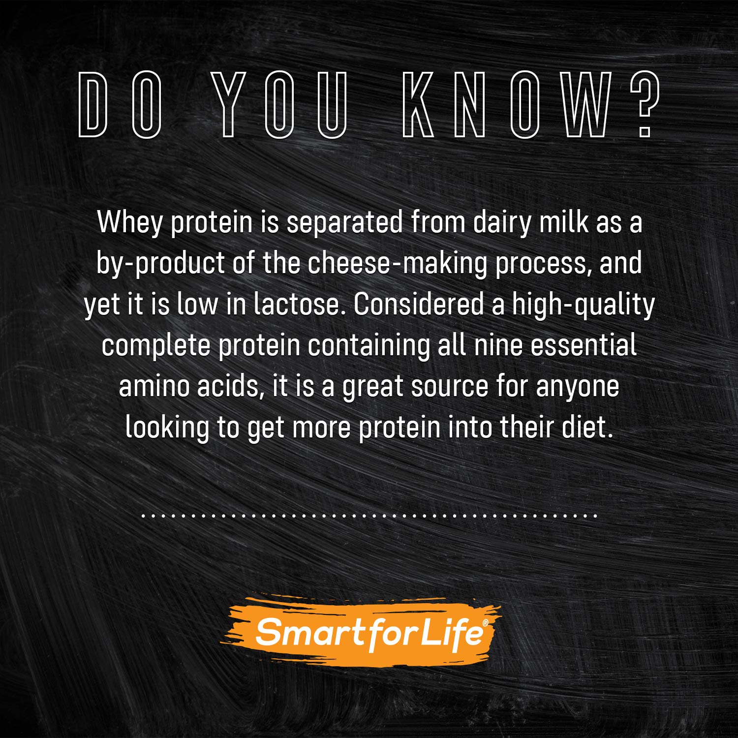 Smart for Life Whey Protein Puffs shake-ready texture for quick mix-ins