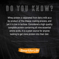 Smart for Life Whey Protein Puffs shake-ready texture for quick mix-ins