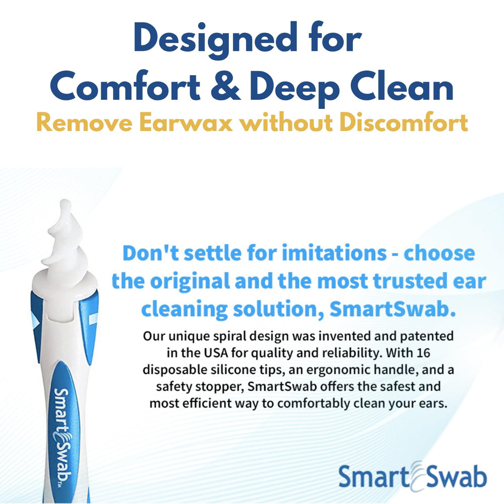 Smart Swab family-friendly ear cleaner for adults and children