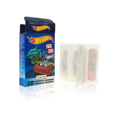 Smart Care Hot Wheels: vendajes adhesivos, compactos para uso rápido en casa o viaje.