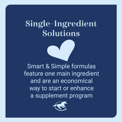 SmartEquine magnesium tub front shows the 10 lb size at a glance