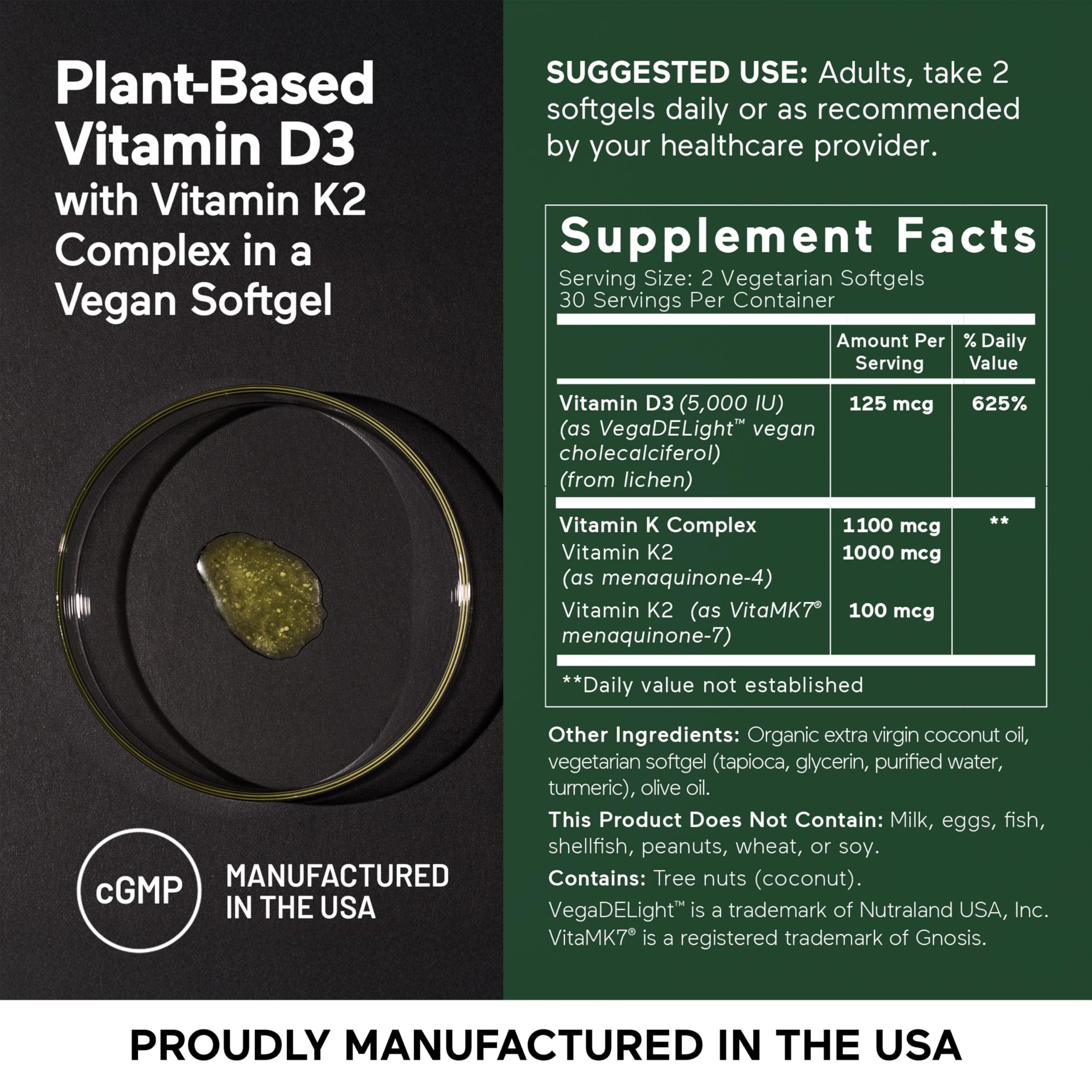 SMARTERNUTRITION NSF-certified label visible for purity