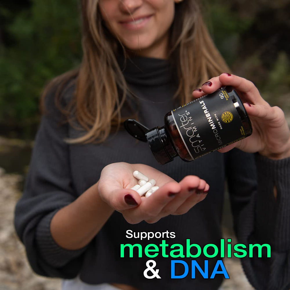 SmarterVitamins no fillers packaging highlighting clean label