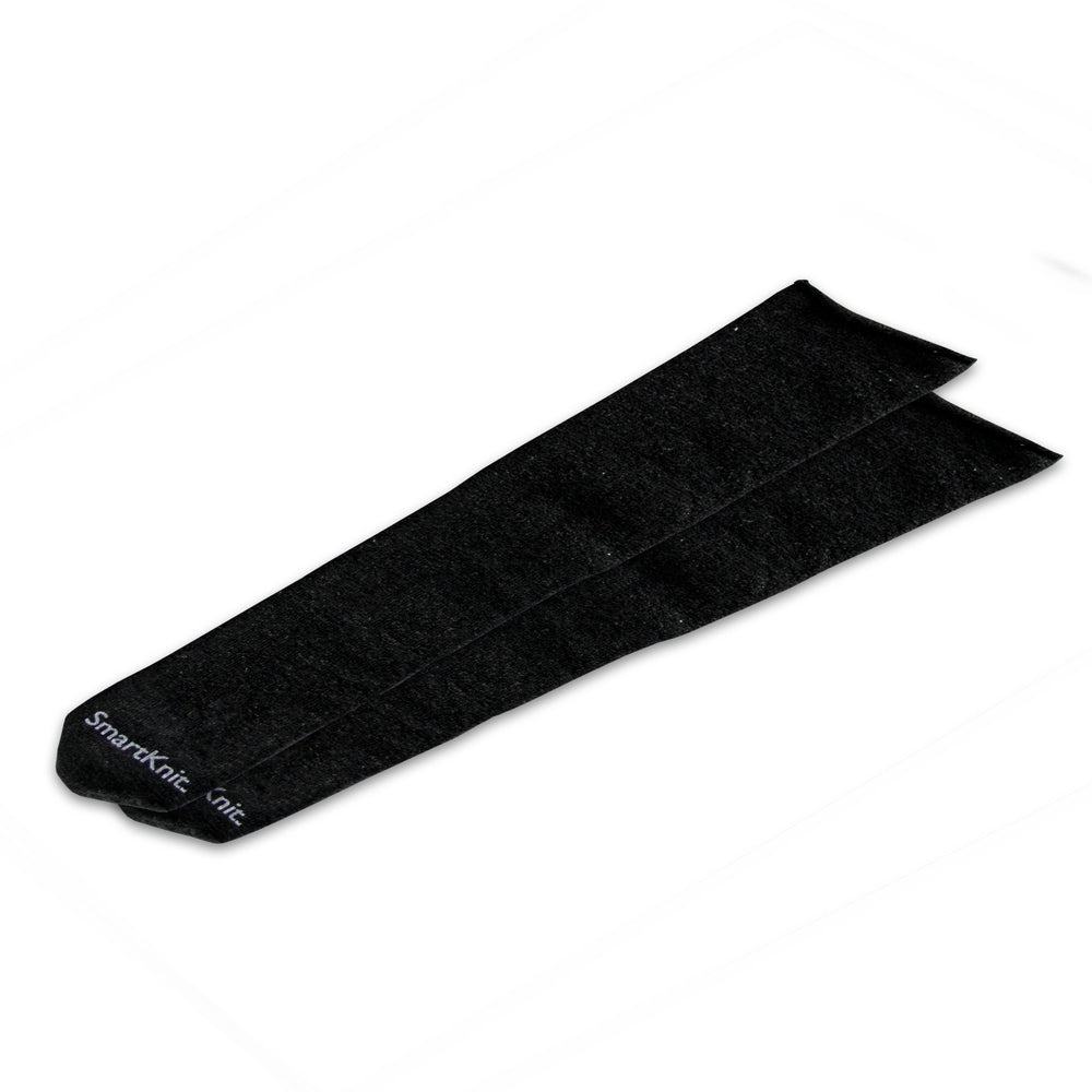 Smartknit Adult AFO Interface Seamless Sensitivity Socks in black offer a smooth, seam-free fit for daily comfort.