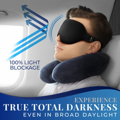 SmartRest 3D contour memory foam cushions the face for gentle support.