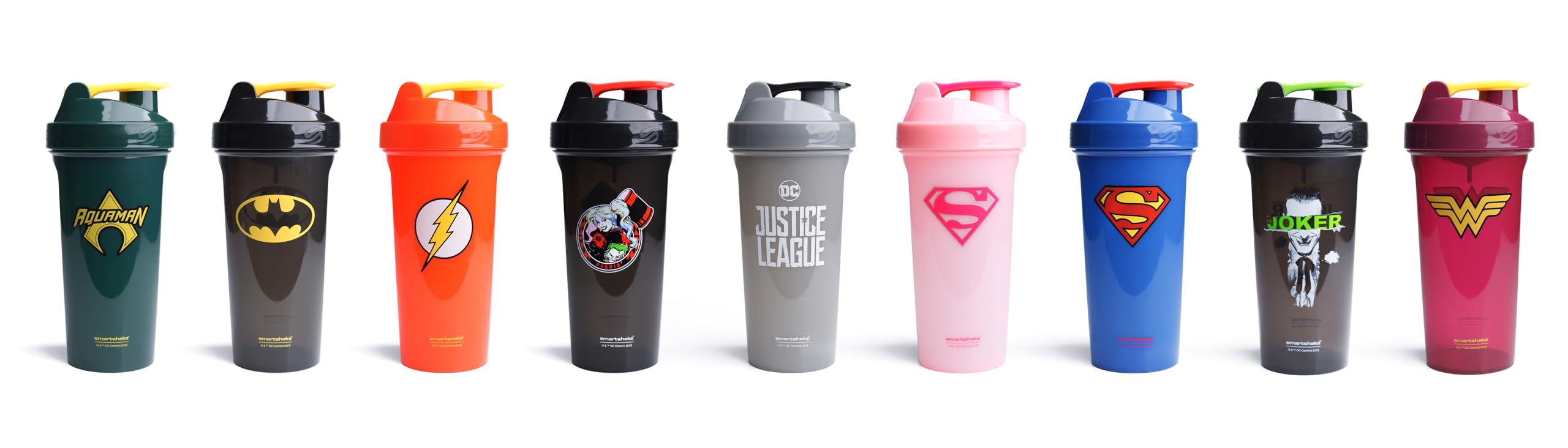 SmartShake Lite Superman bottle dishwasher safe for quick cleanup after training